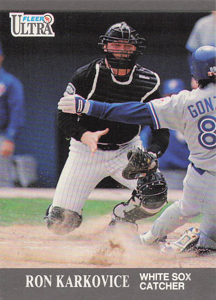 1991 Ultra Update Baseball Ron Karkovice #U-16