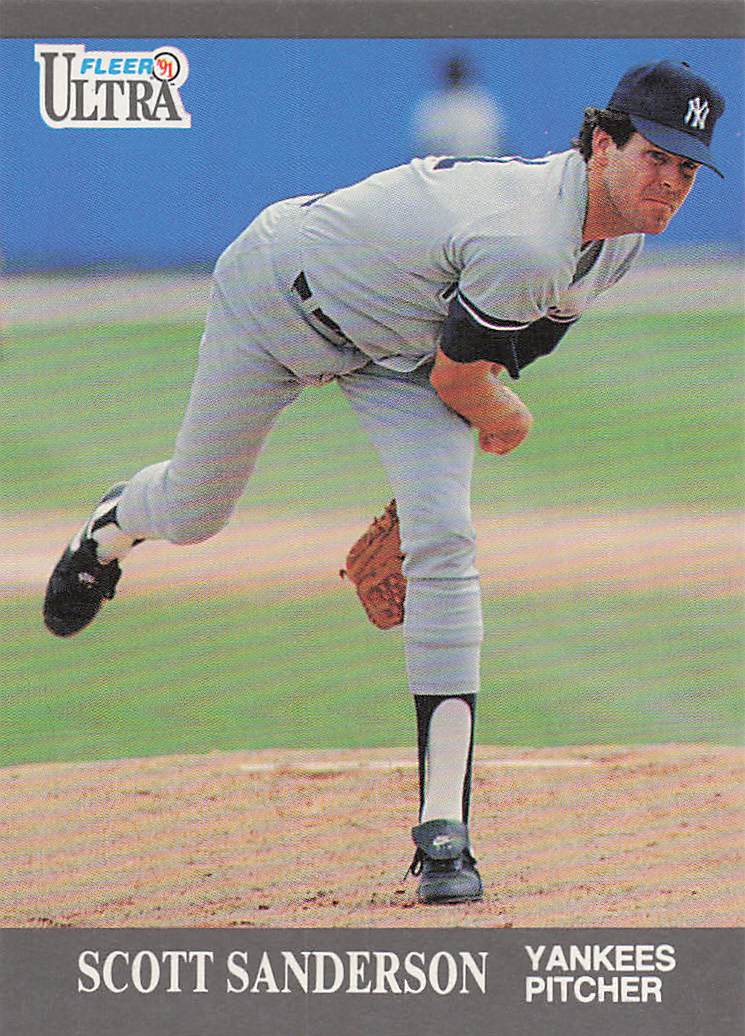 1991 Ultra Update Baseball Scott Sanderson #U-43