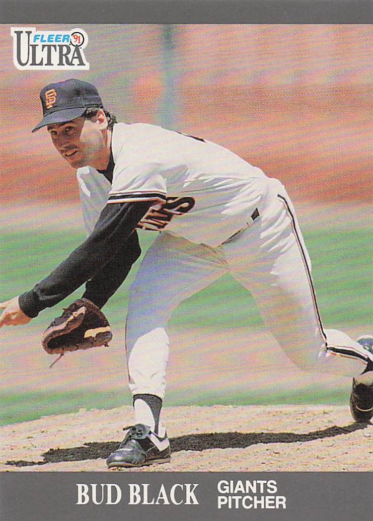 1991 Ultra Update Baseball Bud Black #U-115
