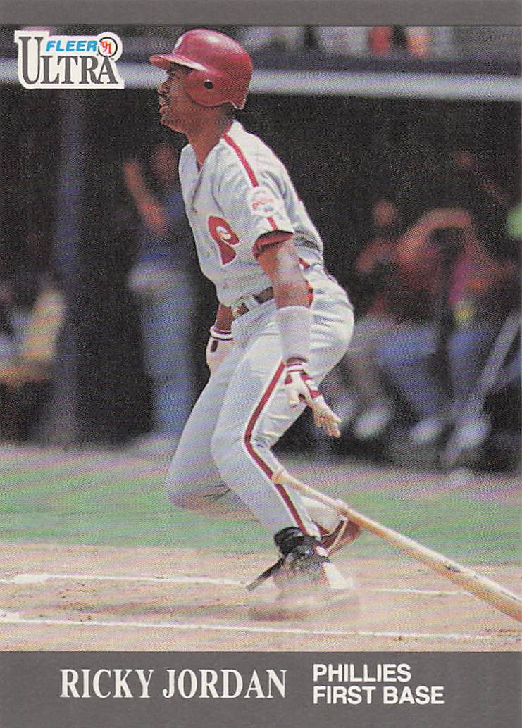 1991 Ultra Update Baseball Ricky Jordan #U-100