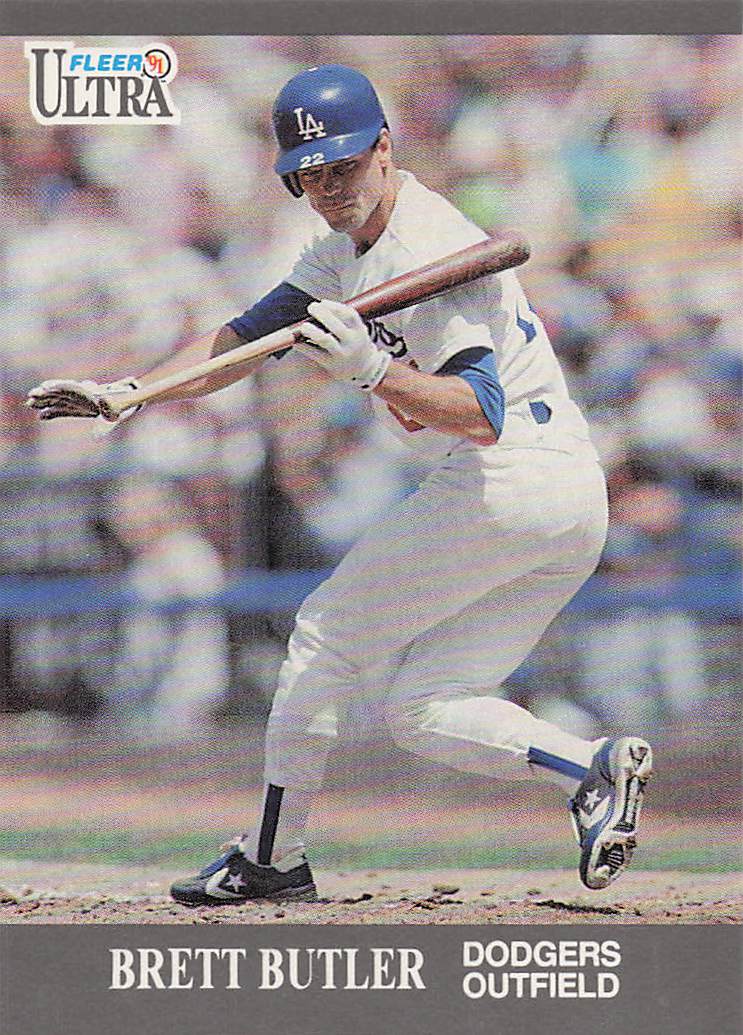 1991 Ultra Update Baseball Brett Butler #U-85