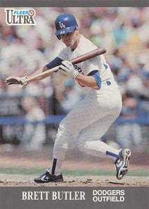 1991 Ultra Update Baseball Brett Butler #U-85