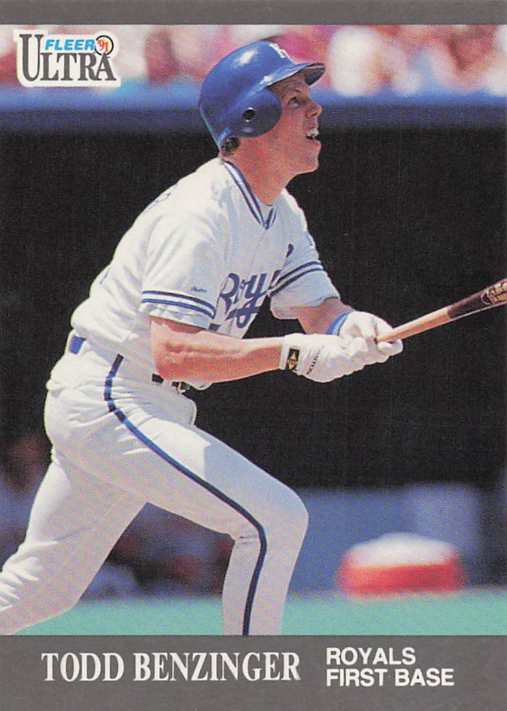 1991 Ultra Update Baseball Todd Benzinger #U-25