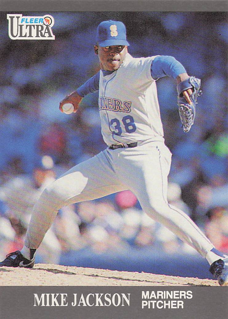 1991 Ultra Update Baseball Mike Jackson #U-51