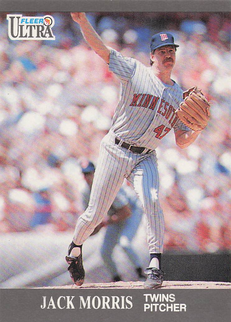 1991 Ultra Update Baseball Jack Morris #U-39