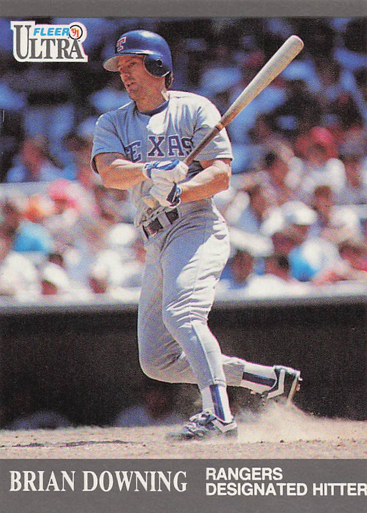 1991 Ultra Update Baseball Brian Downing #U-54