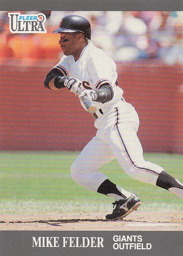 1991 Ultra Update Baseball Mike Felder #U-117
