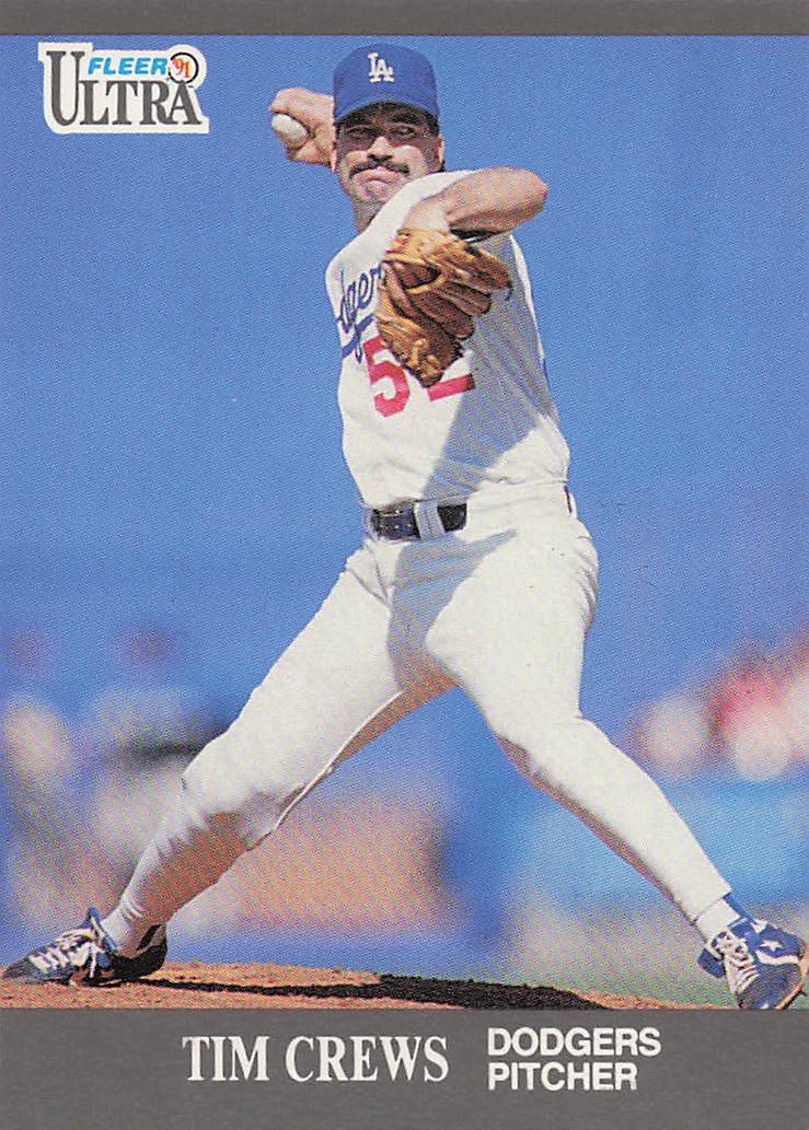 1991 Ultra Update Baseball Tim Crews #U-87