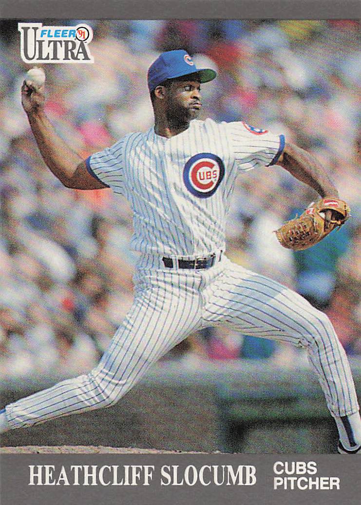 1991 Ultra Update Baseball Heathcliff Slocumb #U-73 Rookie