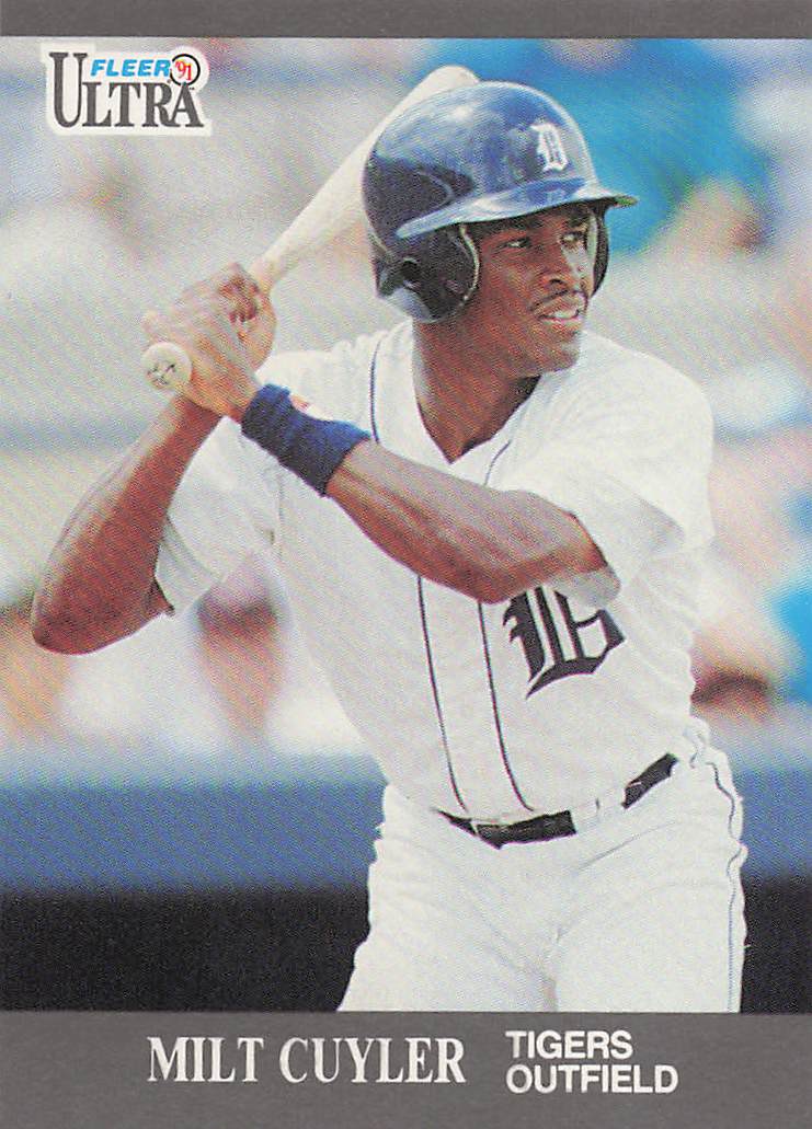 1991 Ultra Update Baseball Milt Cuyler #U-22