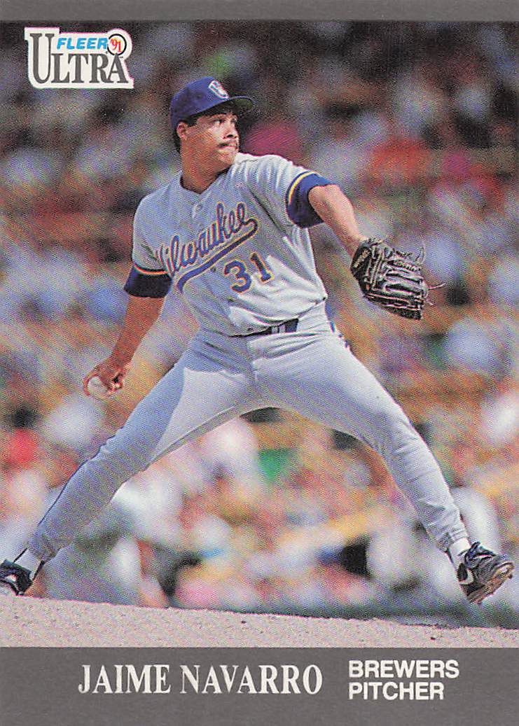 1991 Ultra Update Baseball Jaime Navarro #U-31