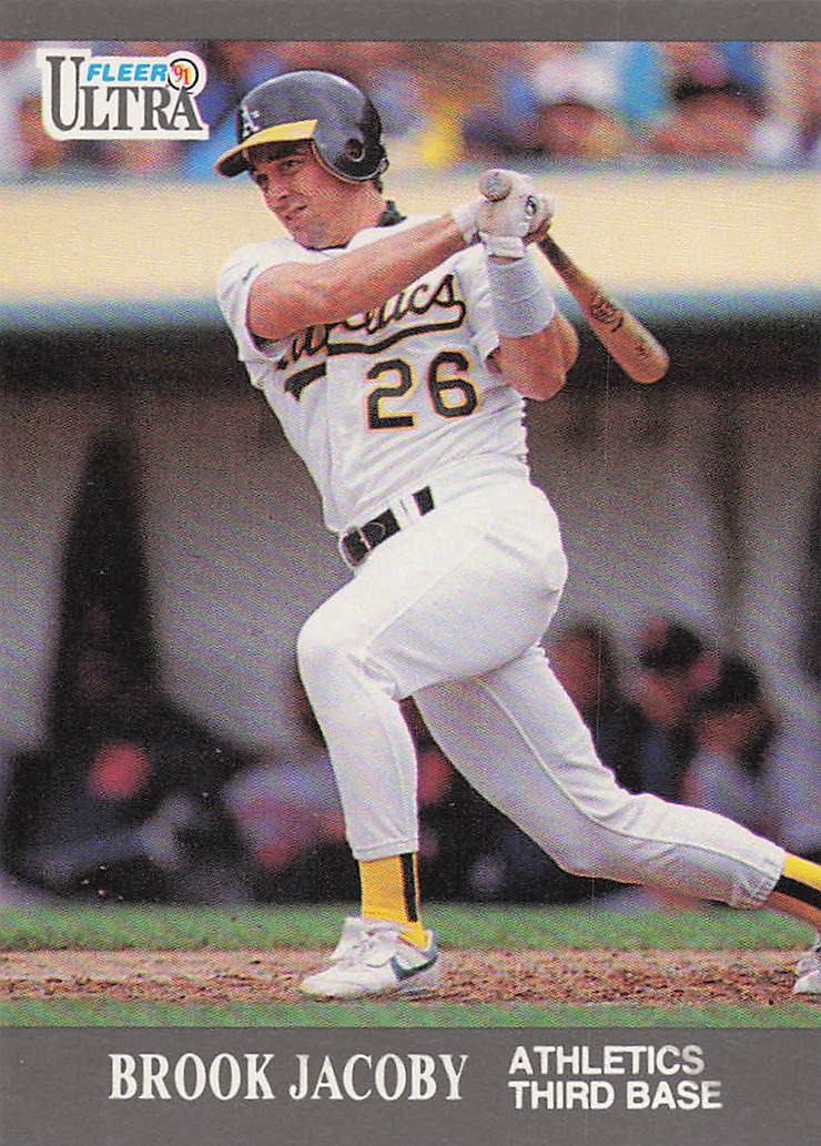1991 Ultra Update Baseball Brook Jacoby #U-46