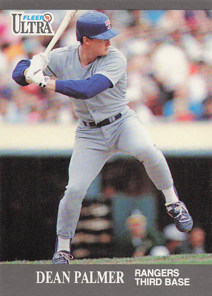 1991 Ultra Update Baseball Dean Palmer #U-56