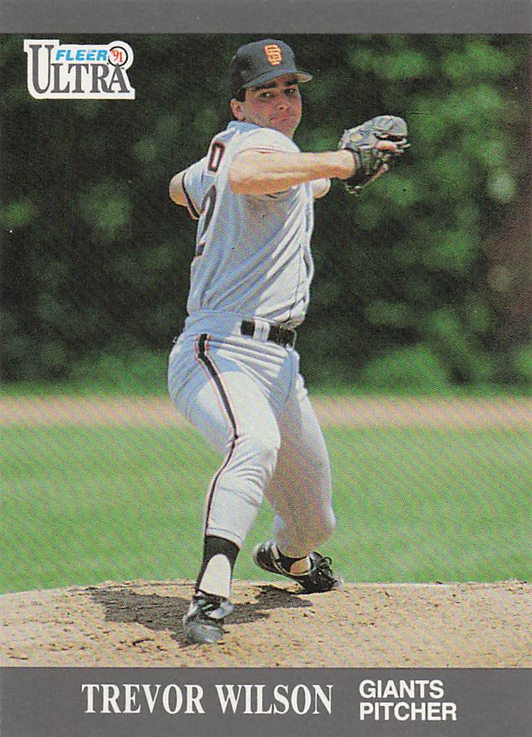 1991 Ultra Update Baseball Trevor Wilson #U-119
