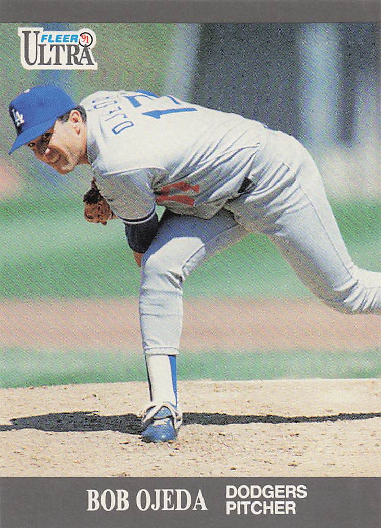 1991 Ultra Update Baseball Bob Ojeda #U-89