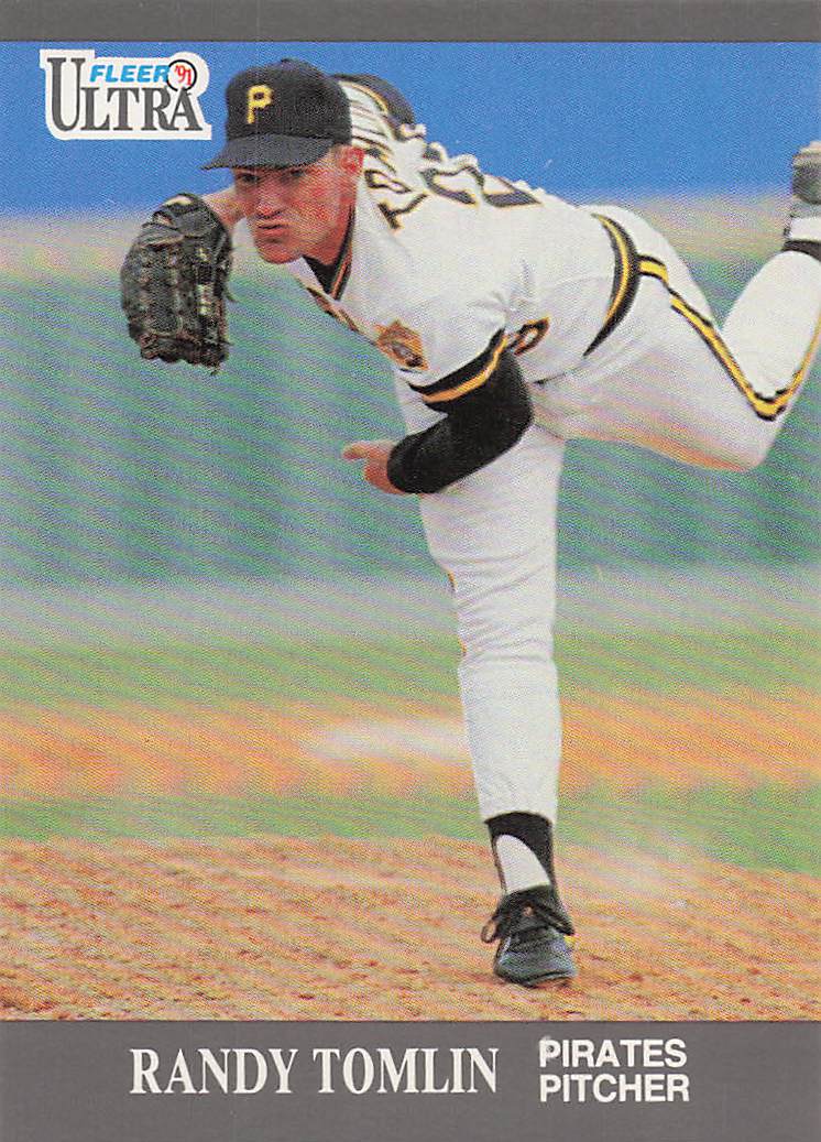 1991 Ultra Update Baseball Randy Tomlin #U-103 Rookie