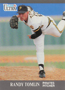1991 Ultra Update Baseball Randy Tomlin #U-103 Rookie