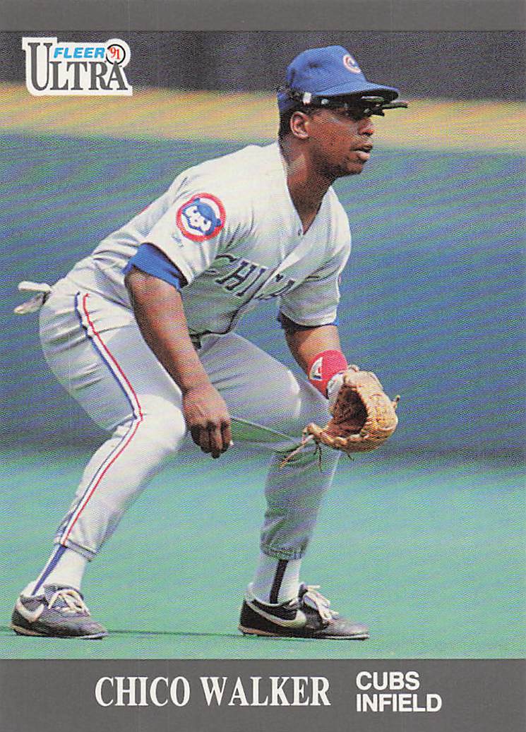 1991 Ultra Update Baseball Chico Walker #U-74