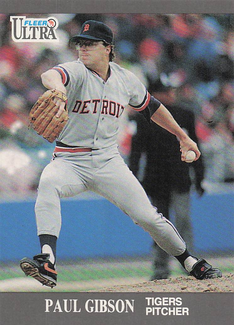 1991 Ultra Update Baseball Paul Gibson #U-23