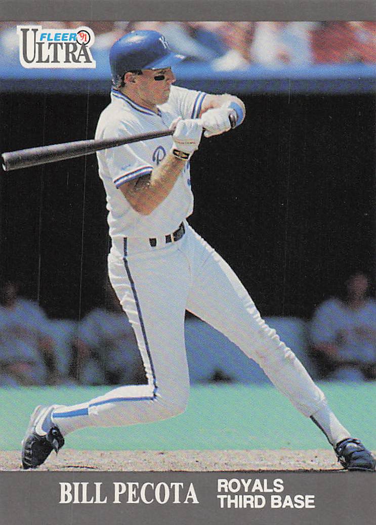 1991 Ultra Update Baseball Bill Pecota #U-28