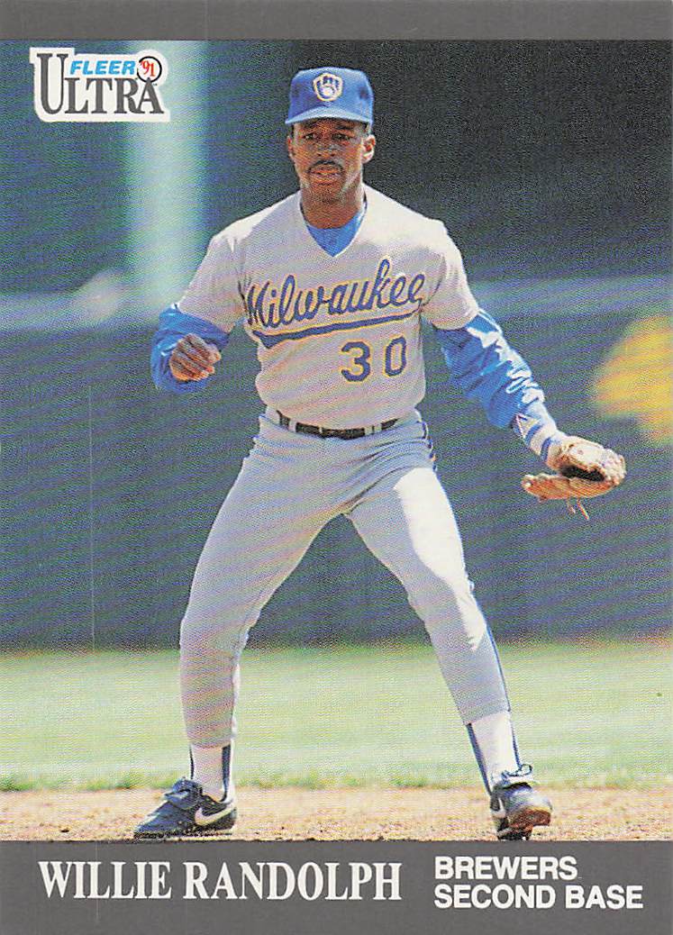 1991 Ultra Update Baseball Willie Randolph #U-32