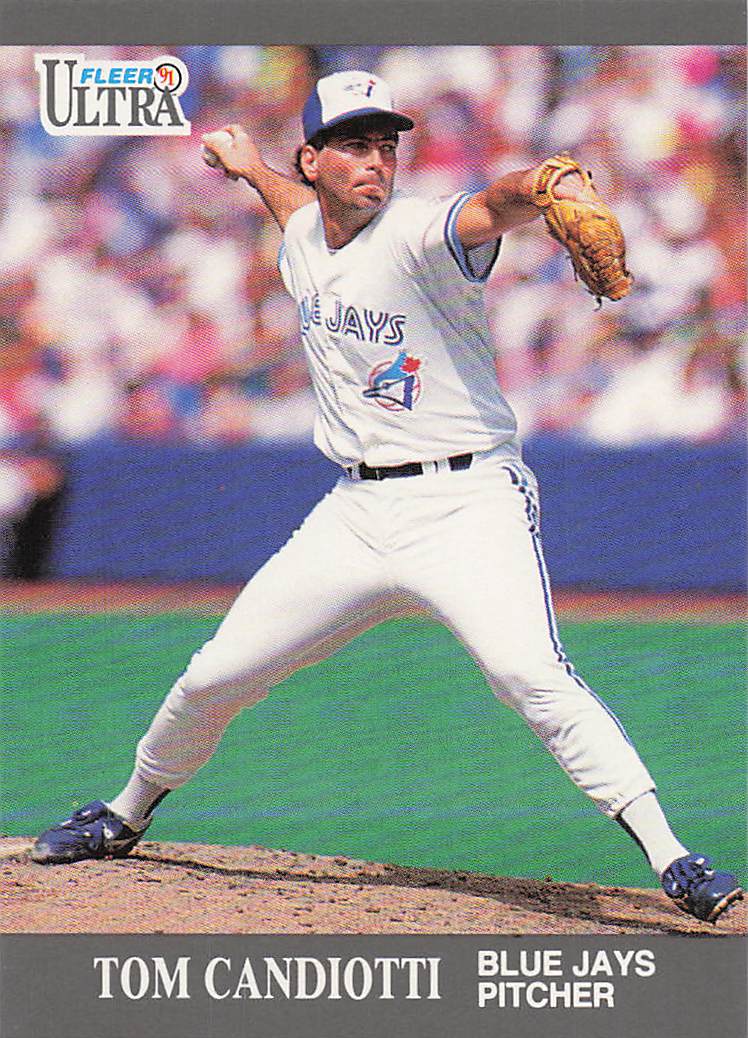 1991 Ultra Update Baseball Tom Candiotti #U-59