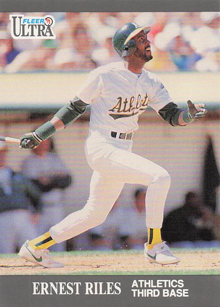1991 Ultra Update Baseball Ernest Riles #U-47