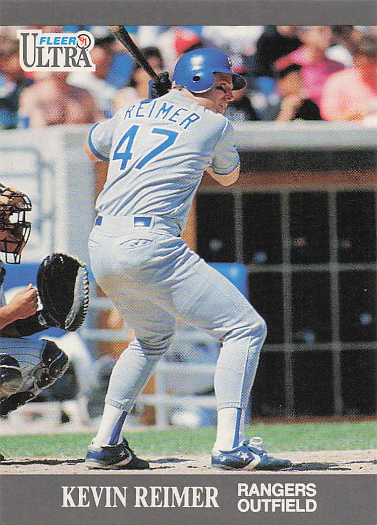 1991 Ultra Update Baseball Kevin Reimer #U-57