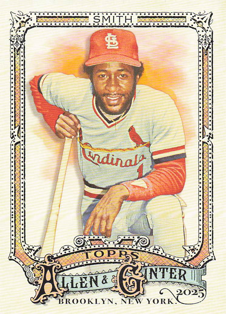2025 Topps Allen & Ginter Baseball Ozzie Smith #58