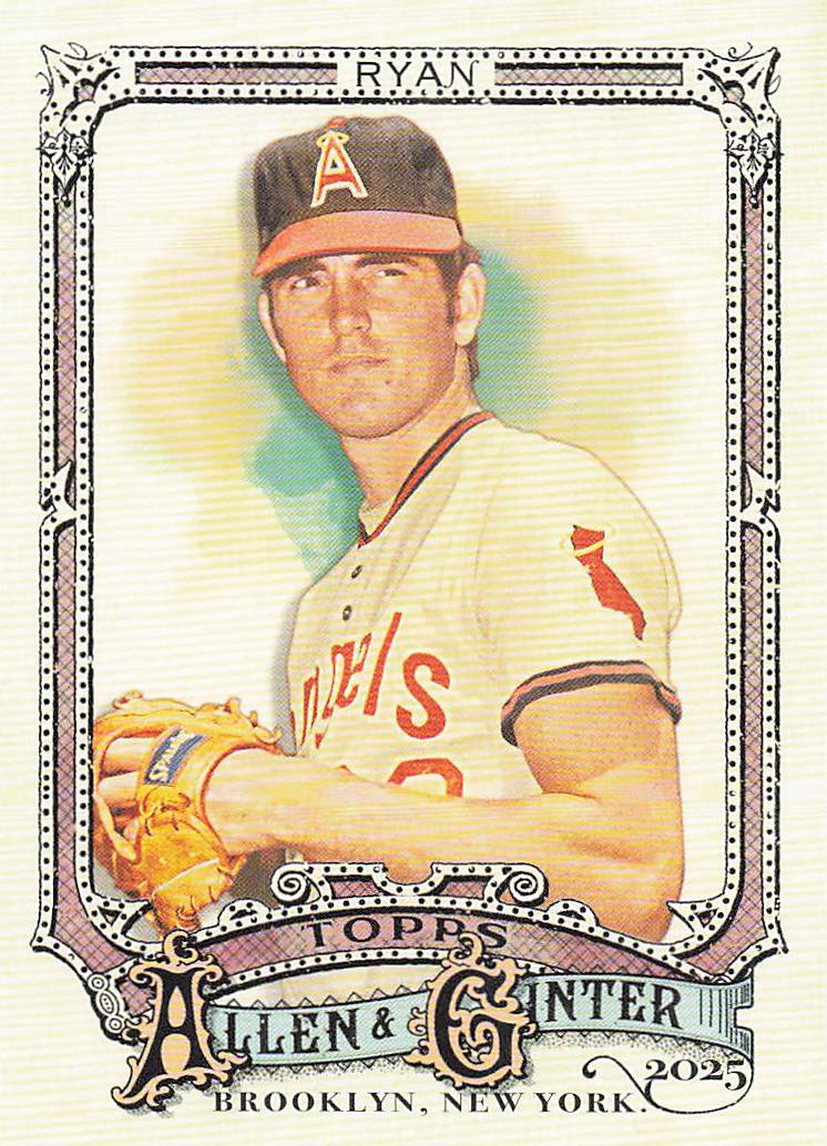 2025 Topps Allen & Ginter Baseball Nolan Ryan #63