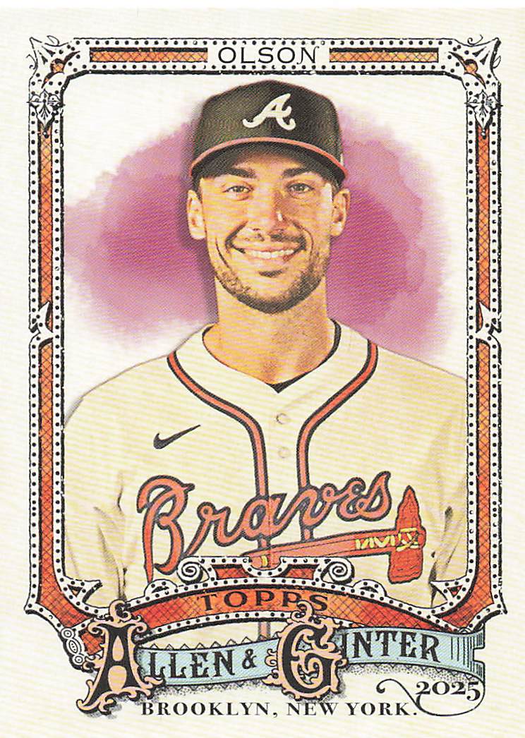 2025 Topps Allen & Ginter Baseball Matt Olson #168