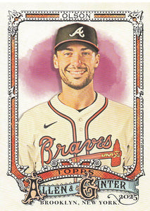 2025 Topps Allen & Ginter Baseball Matt Olson #168