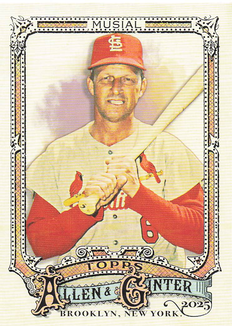 2025 Topps Allen & Ginter Baseball Stan Musial #64