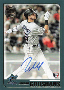 2023 Topps Archives Baseball Fan Favorites Autographs Jordan Groshans #01FF-JG
