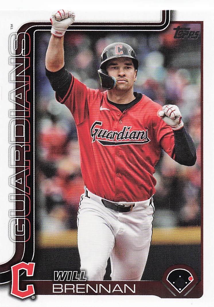 2025 Topps Baseball Wood Will Brennan #240