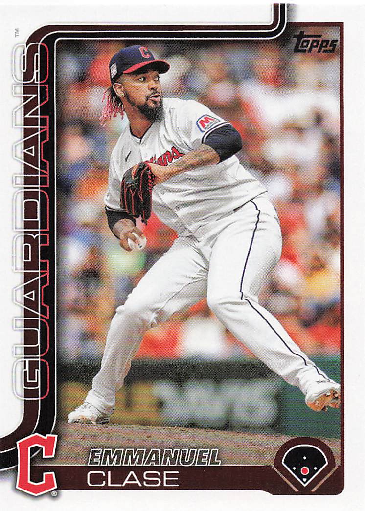2025 Topps Baseball Emmanuel Clase #326