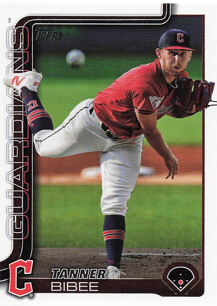 2025 Topps Baseball Tanner Bibee #164