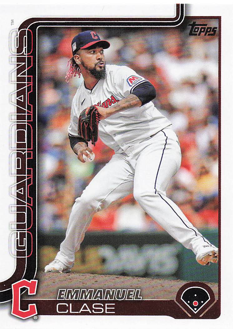 2025 Topps Baseball Emmanuel Clase #326
