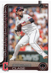 2025 Topps Baseball Emmanuel Clase #326