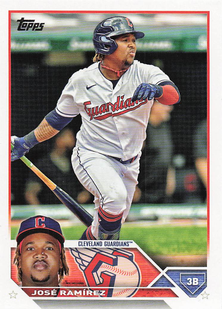 2023 Topps Baseball José Ramírez #256
