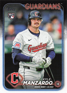 2024 Topps Update Baseball Kyle Manzardo #US337