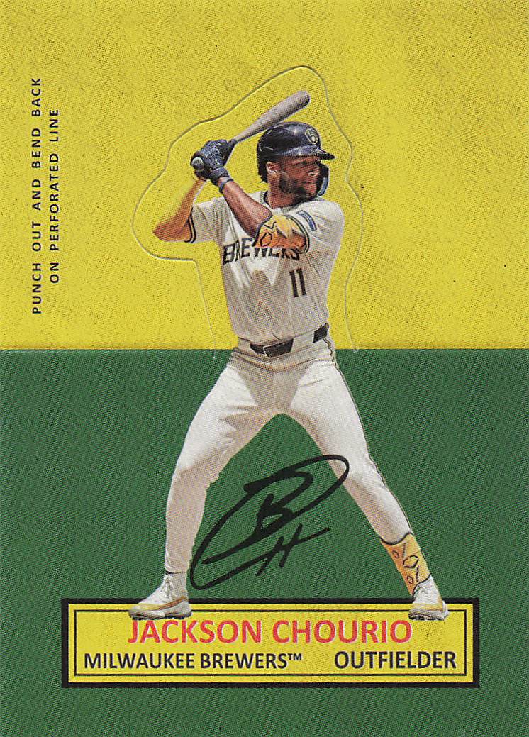 2025 Topps Archives Baseball 1964 Topps Stand-Ups Jackson Chourio #64SU-22
