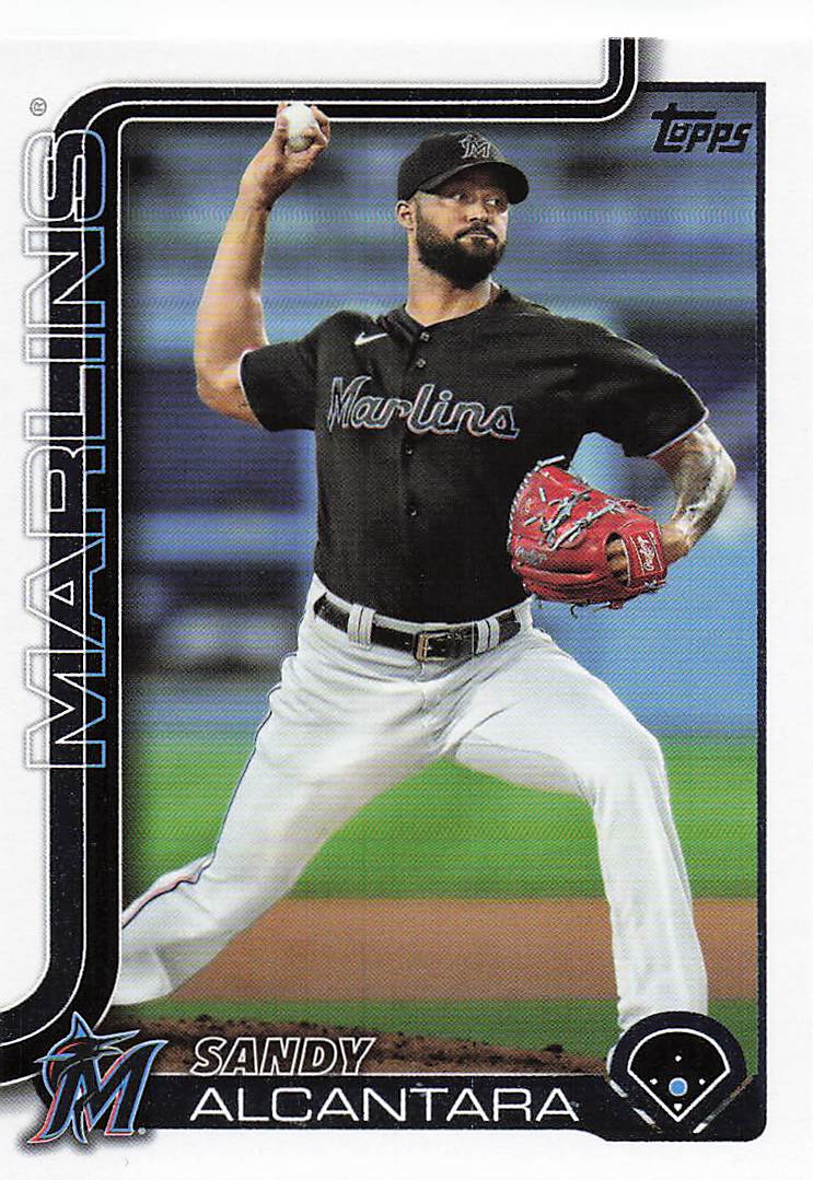 2025 Topps Baseball Sandy Alcantara #335