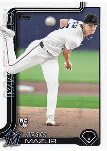 2025 Topps Baseball Adam Mazur #309 Rookie