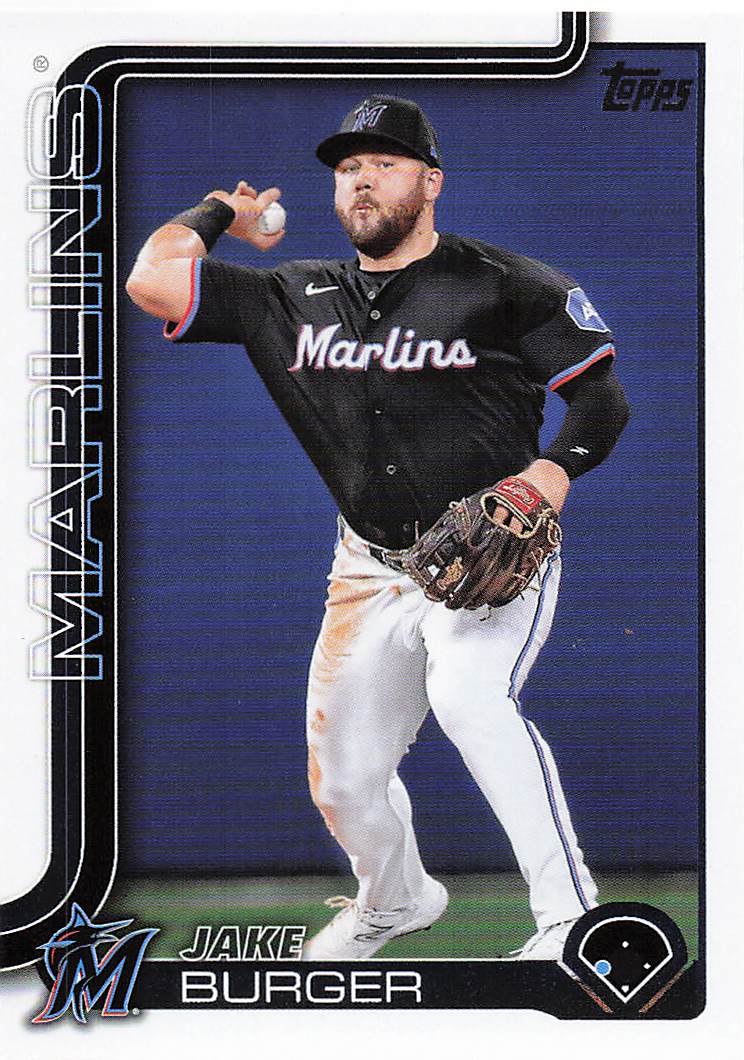 2025 Topps Baseball Jake Burger #330