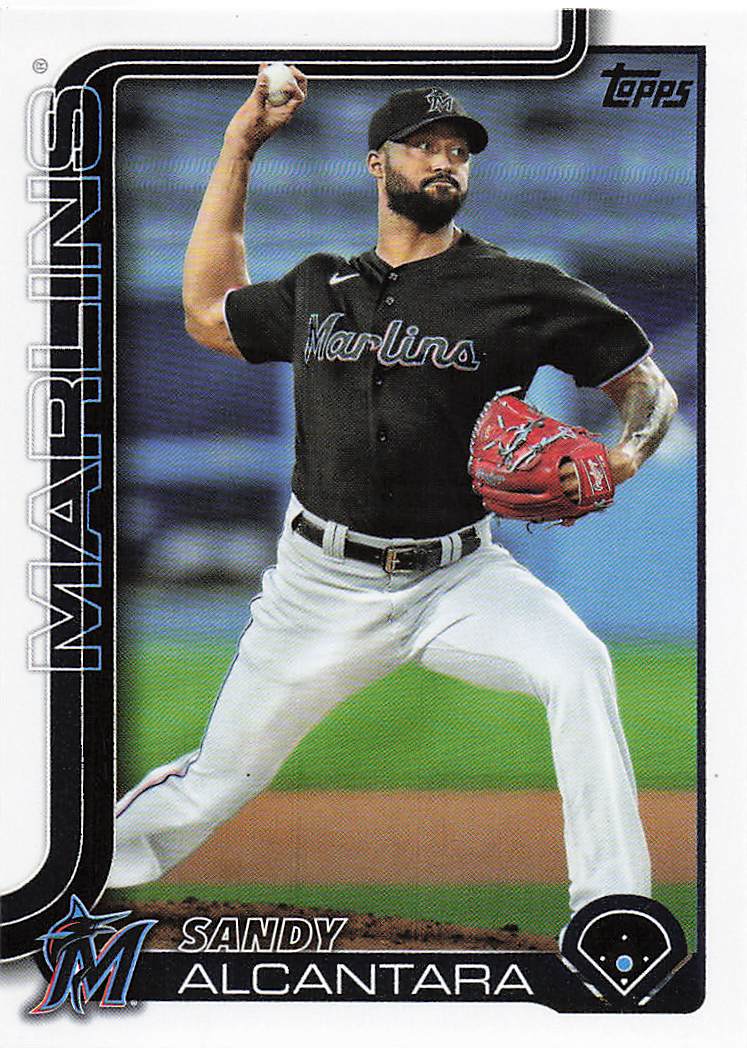 2025 Topps Baseball Sandy Alcantara #335