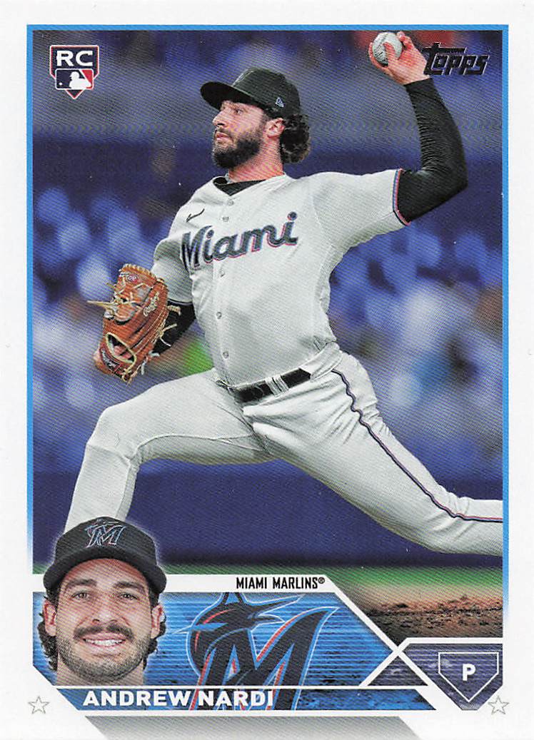 2023 Topps Update Baseball Andrew Nardi #US266 Rookie