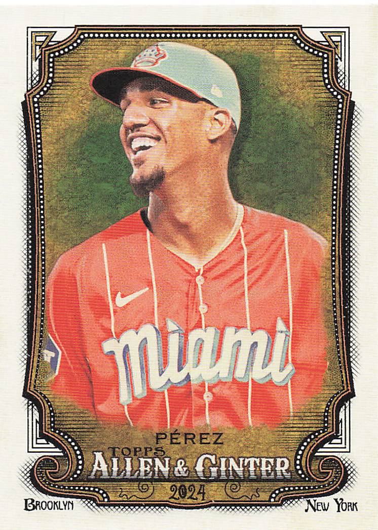 2024 Topps Allen & Ginter Baseball Eury Pérez #18