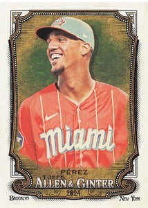 2024 Topps Allen & Ginter Baseball Eury Pérez #18