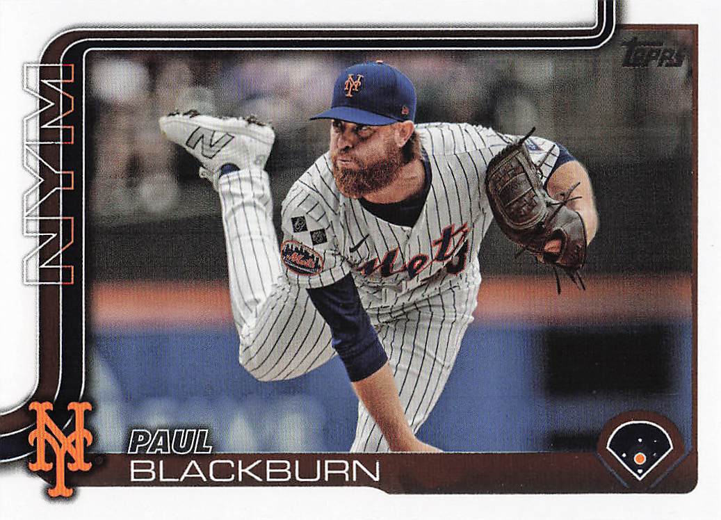 2025 Topps Baseball Paul Blackburn #329